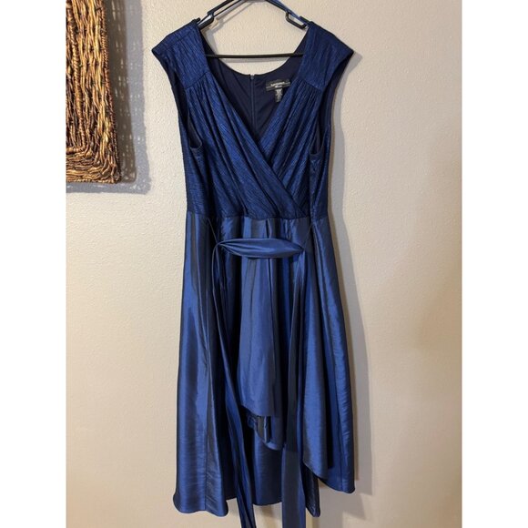 R & M Richards Gown Formal Dress 20W Sapphire Blue Party Wedding Cruise NEW - Picture 13 of 14